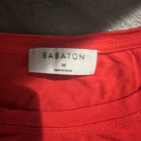 Babaton Orange/Red T-Shirt - Picture 2 of 2